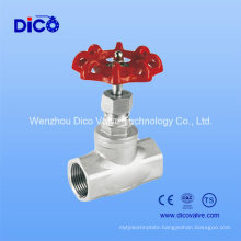 200wog Stainless Steel Globe Valve Bsp/BSPT/NPT Thread